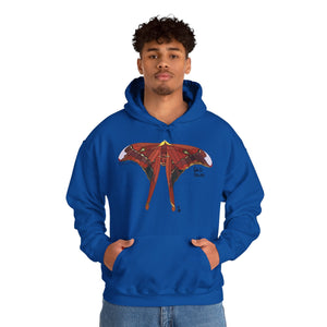 Hercules Moth | Unisex Heavy Blend™ Hooded Sweatshirt Printify
