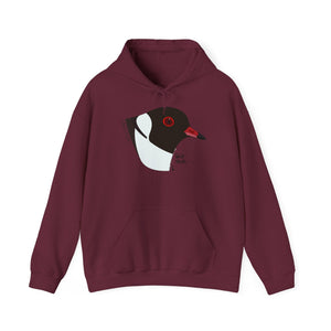 Hooded Plover (head) | Unisex Heavy Blend™ Hooded Sweatshirt Printify