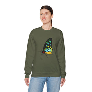 Birdwing Butterfly Sweatshirt | Unisex Heavy Blend™ Crewneck Printify