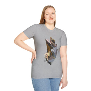 Frilled-neck Lizard - Unisex Softstyle T-Shirt Printify
