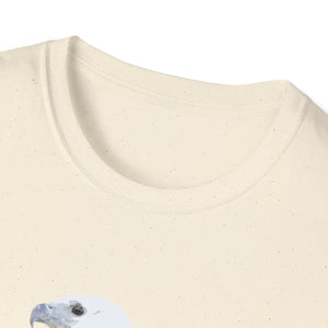 White-bellied Sea Eagle - Unisex Softstyle T-Shirt Printify