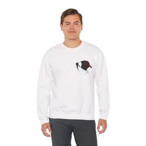 Hooded Plover (head) Sweatshirt | Unisex Heavy Blend™ Crewneck Printify