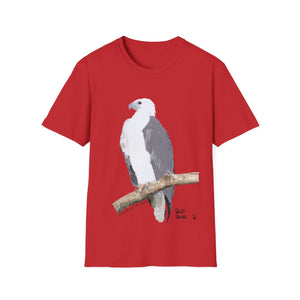 White-bellied Sea Eagle - Unisex Softstyle T-Shirt Printify