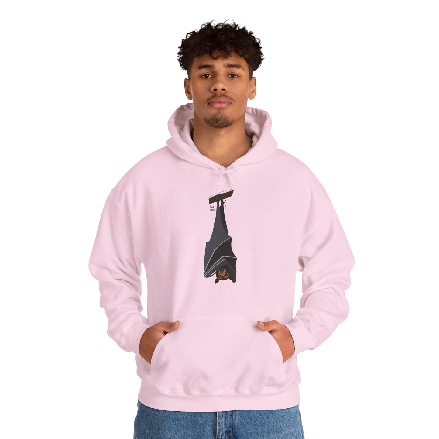 Spectacled Flying Fox | Unisex Heavy Blend™ Hooded Sweatshirt Printify
