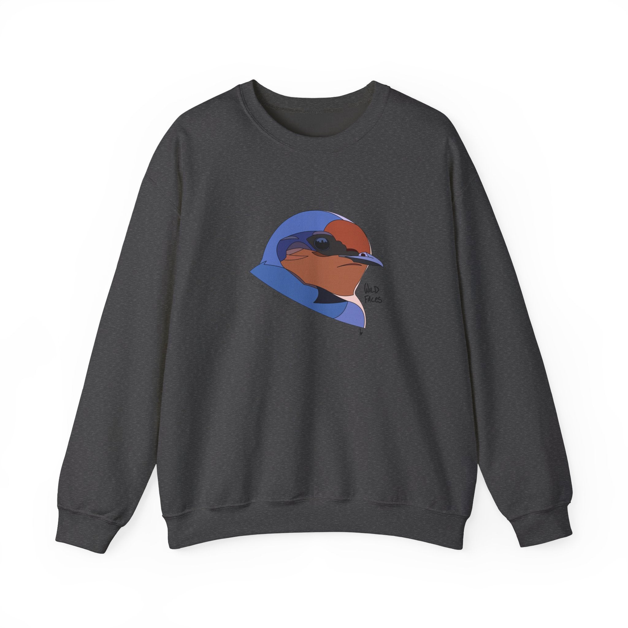 Welcome Swallow Sweatshirt | Unisex Heavy Blend™ Crewneck Printify