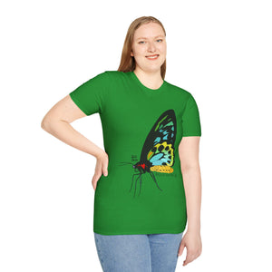 Birdwing Butterfly - Unisex Softstyle T-Shirt Printify