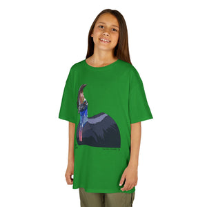 Southern Cassowary | Kids Heavy Cotton™ Tee Printify