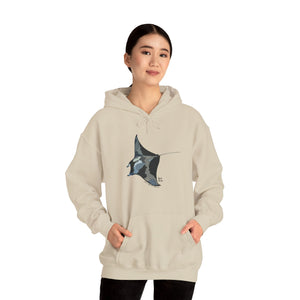 Reef Manta Ray | Unisex Heavy Blend™ Hooded Sweatshirt Printify