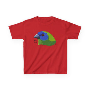 Blue-faced Parrotfinch | Kids Heavy Cotton™ Tee Printify