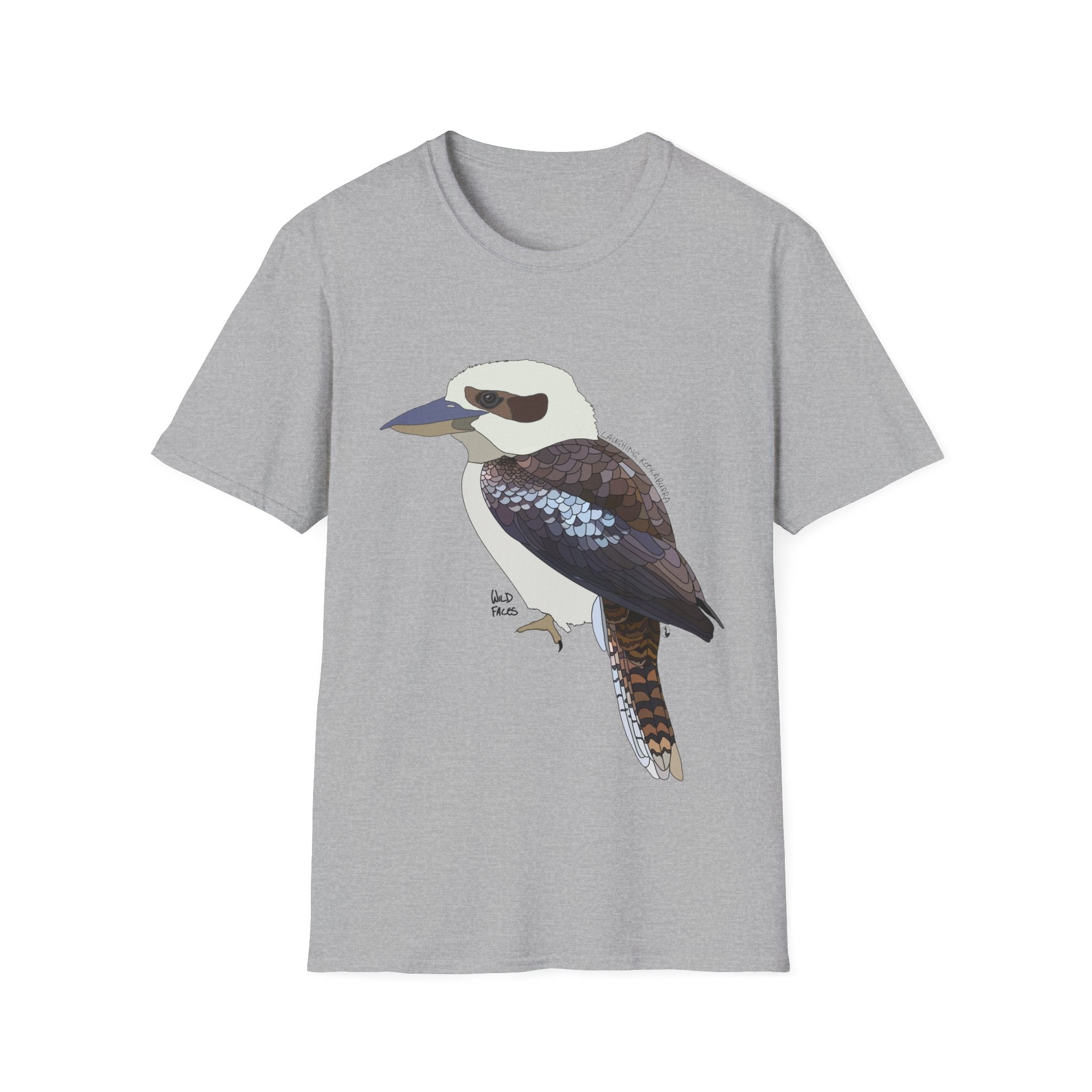Laughing Kookaburra - Unisex Softstyle T-Shirt
