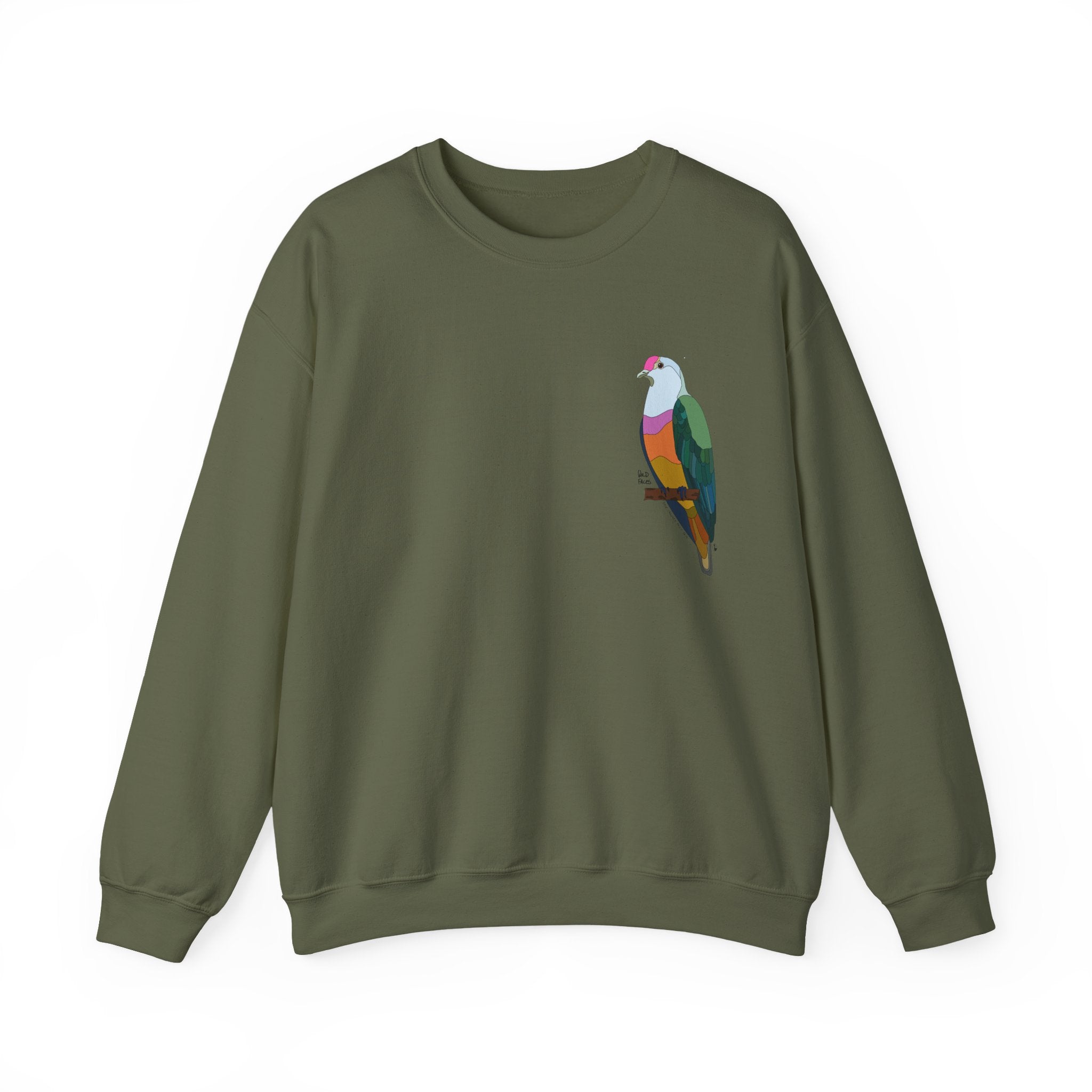 Rose-crowned Fruit Dove Sweatshirt | Unisex Heavy Blend™ Crewneck
