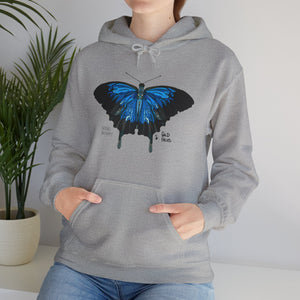 Ulysses Butterfly | Unisex Heavy Blend™ Hooded Sweatshirt Printify