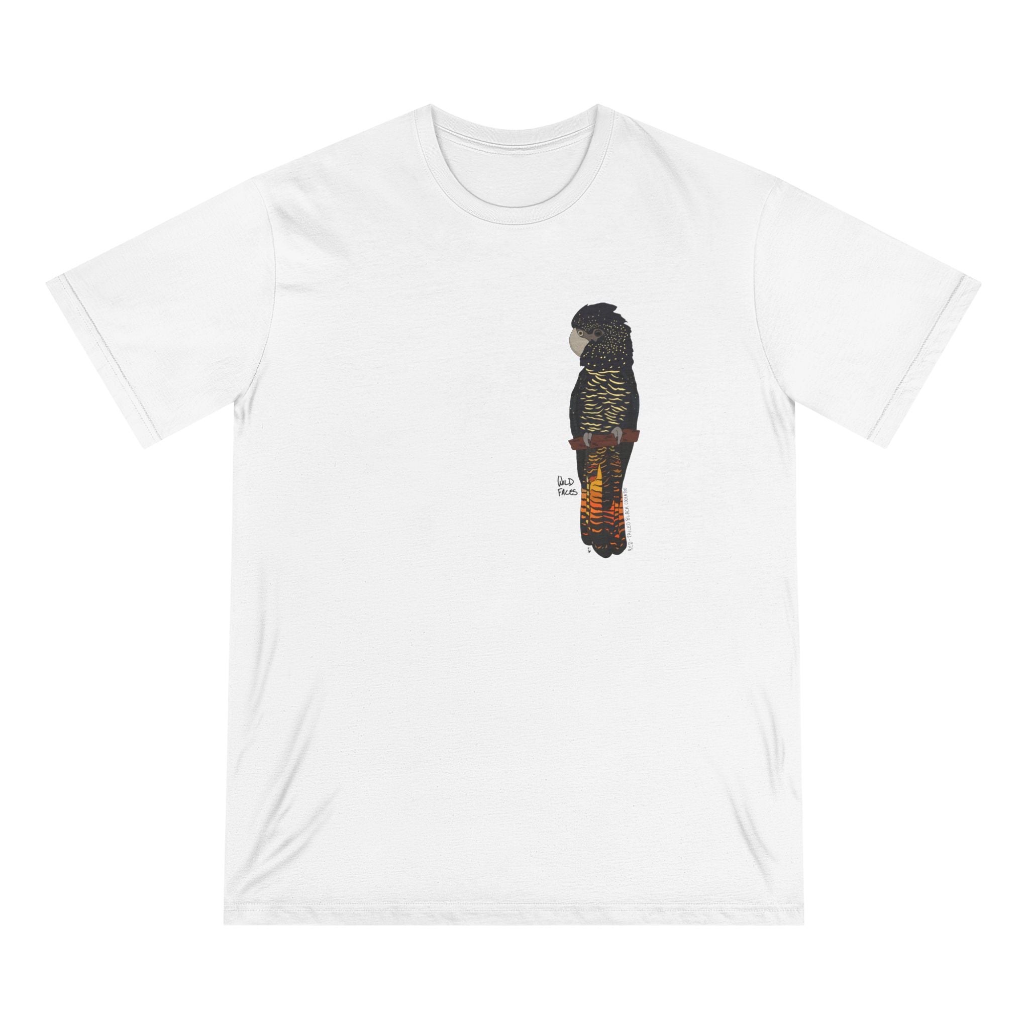 Red-tailed Black Cockatoo | Organic Staple T-shirt