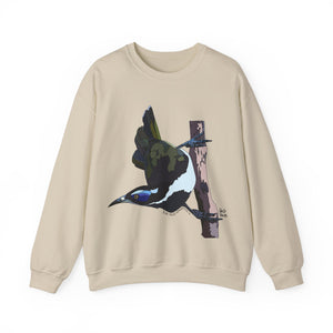 Blue-faced Honeyeater Sweatshirt | Unisex Heavy Blend™ Crewneck Printify