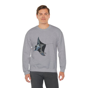 Reef Manta Ray | Unisex Heavy Blend™ Crewneck Printify