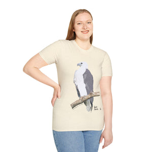 White-bellied Sea Eagle - Unisex Softstyle T-Shirt Printify