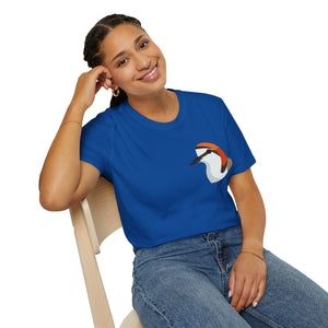 Red-capped Plover- Small design - Unisex Softstyle T-Shirt Printify