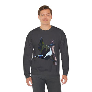 Blue-faced Honeyeater Sweatshirt | Unisex Heavy Blend™ Crewneck Printify