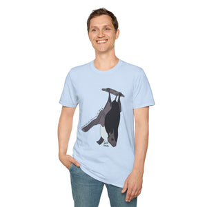 Yellow-bellied Sheath-tailed Bat - Unisex Softstyle T-Shirt - Wild Faces