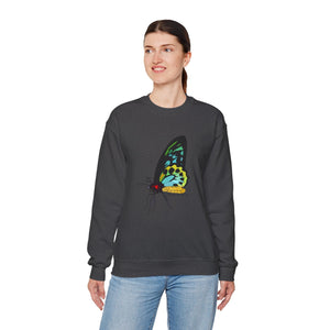 Birdwing Butterfly Sweatshirt | Unisex Heavy Blend™ Crewneck Printify