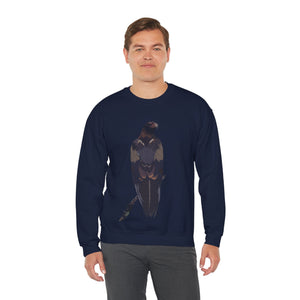 Wedge-tailed Eagle (pastel design) | Unisex Heavy Blend™ Crewneck Printify