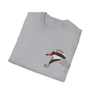 Black-fronted Dotterel - Small design - Unisex Softstyle T-Shirt Printify