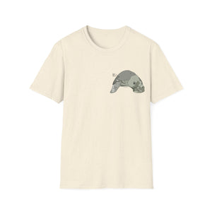 Dugong- Small design - Unisex Softstyle T-Shirt Printify
