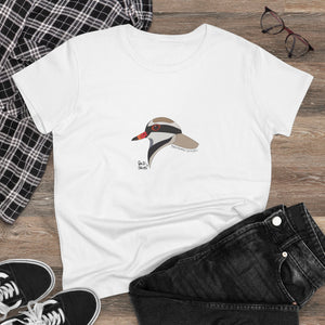 Black-fronted Dotterel - Women's Midweight Cotton Tee Printify