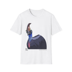 Southern Cassowary - Unisex Softstyle T-Shirt Printify