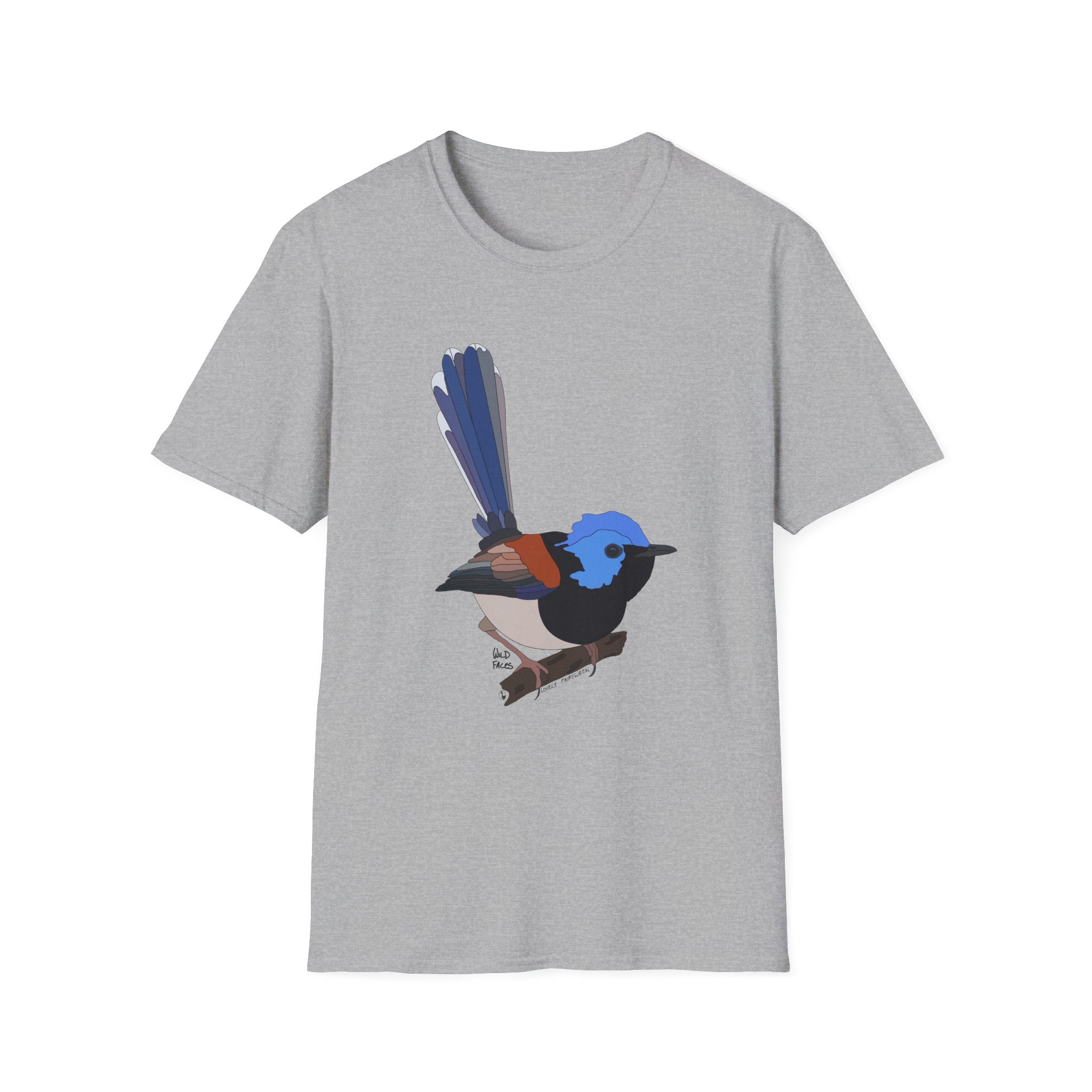 Lovely Fairy-wren - Unisex Softstyle T-Shirt