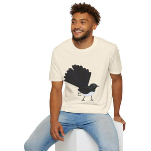 Willy Wagtail - Unisex Softstyle T-Shirt Printify