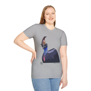 Southern Cassowary - Unisex Softstyle T-Shirt Printify