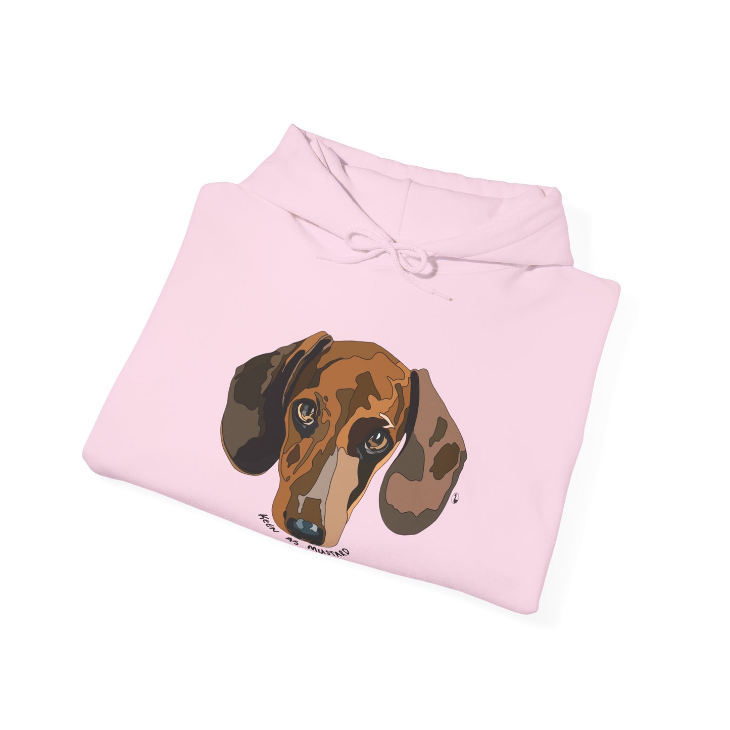 Dachshund (Keen as mustard) | Unisex Heavy Blend™ Hooded Sweatshirt