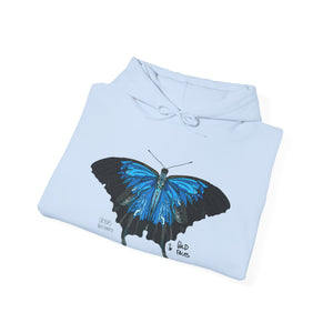 Ulysses Butterfly | Unisex Heavy Blend™ Hooded Sweatshirt Printify
