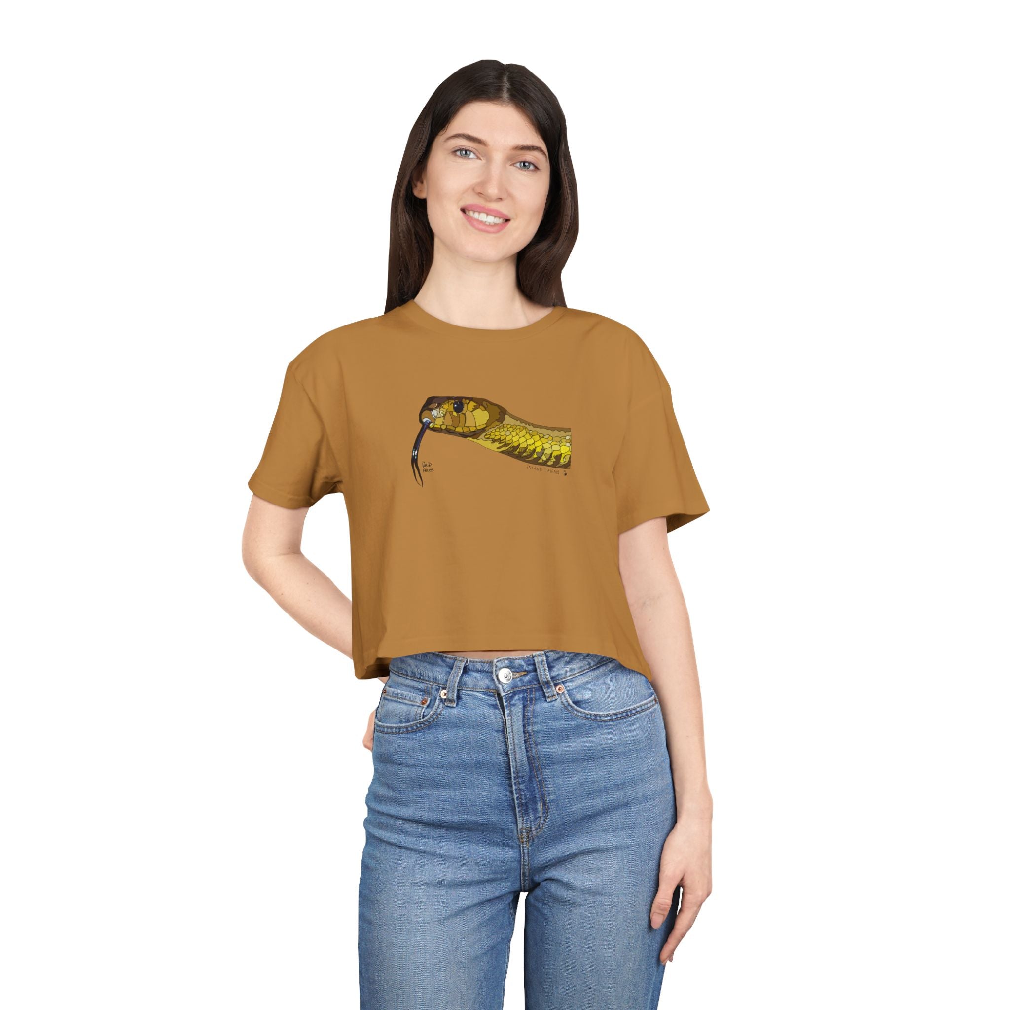 Inland Taipan - Women's Crop Tee