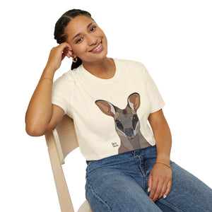 Agile Wallaby - Unisex Softstyle T-Shirt Printify