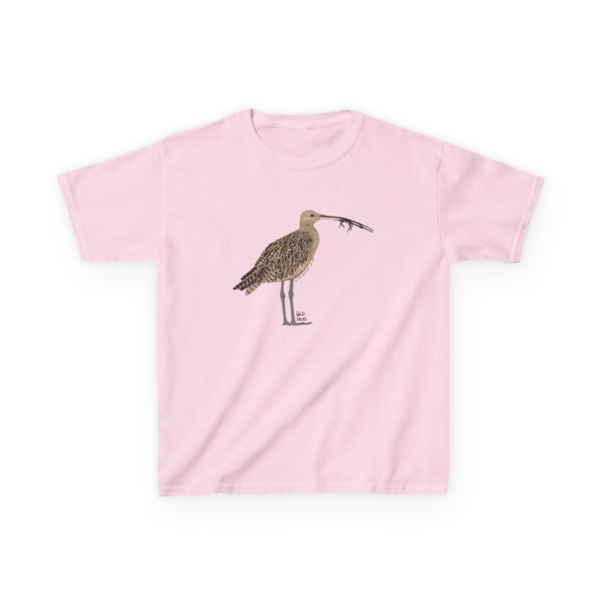 Eastern Curlew (feeding) | Kids Heavy Cotton™ Tee