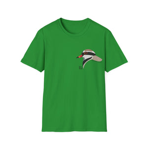 Black-fronted Dotterel - Small design - Unisex Softstyle T-Shirt Printify