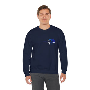 Forest Kingfisher Sweatshirt | Unisex Heavy Blend™ Crewneck Printify