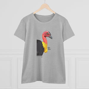 Australian Brush-turkey - Women's Midweight Cotton Tee Printify