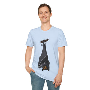 Spectacled Flying Fox - Unisex Softstyle T-Shirt Printify