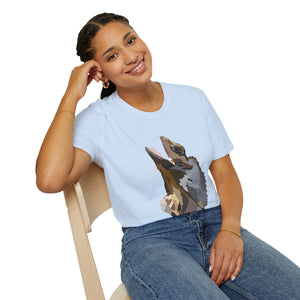 Frilled-neck Lizard - Unisex Softstyle T-Shirt Printify