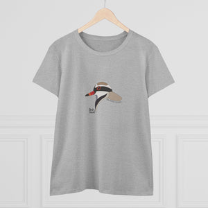 Black-fronted Dotterel - Women's Midweight Cotton Tee Printify