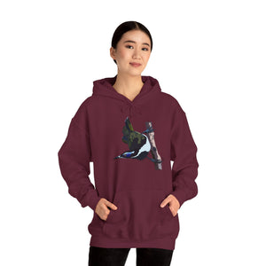 Blue-faced Honeyeater | Unisex Heavy Blend™ Hooded Sweatshirt Printify