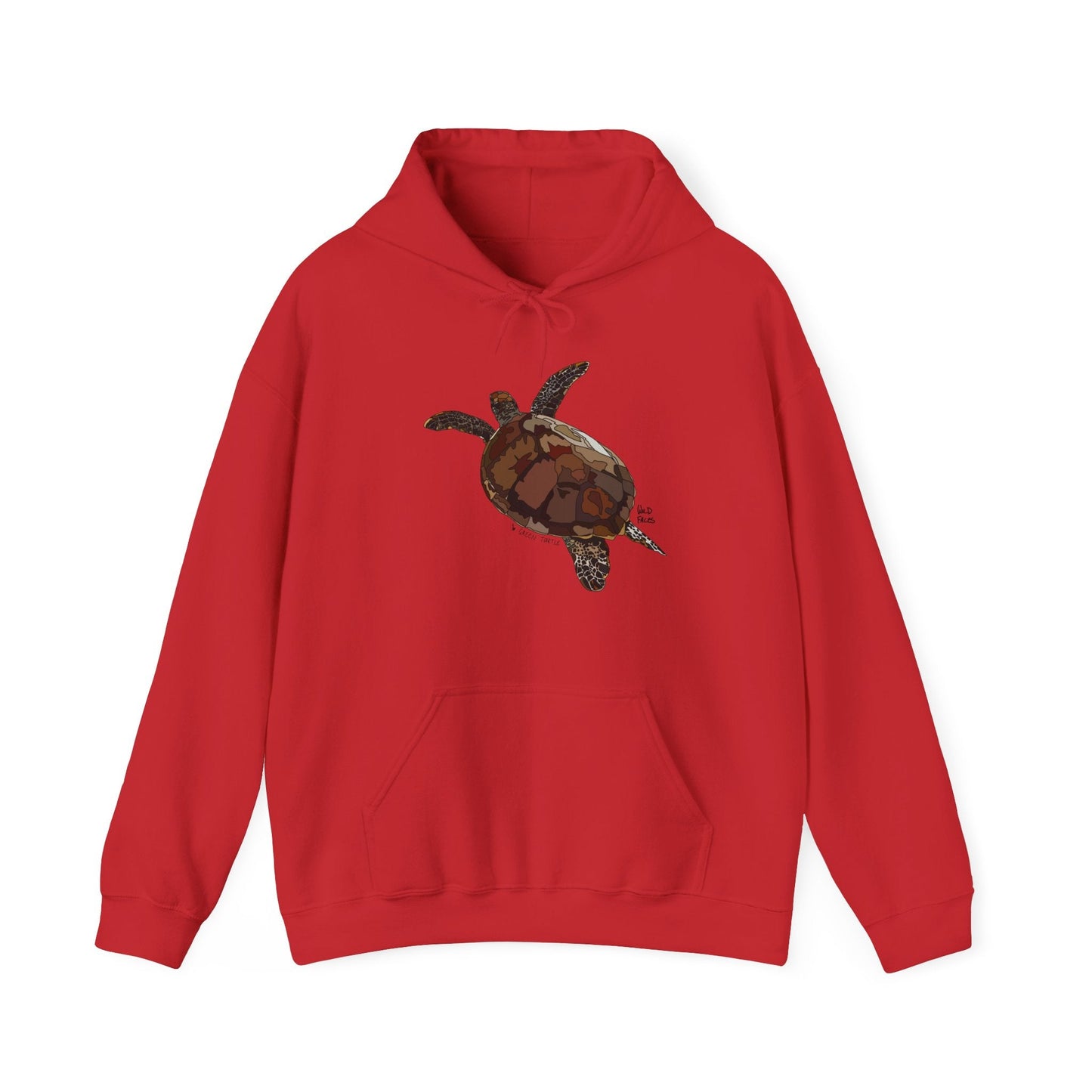 Green Turtle | Unisex Heavy Blend™ Hooded Sweatshirt Printify