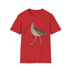 Eastern Curlew- Unisex Softstyle T-Shirt Printify