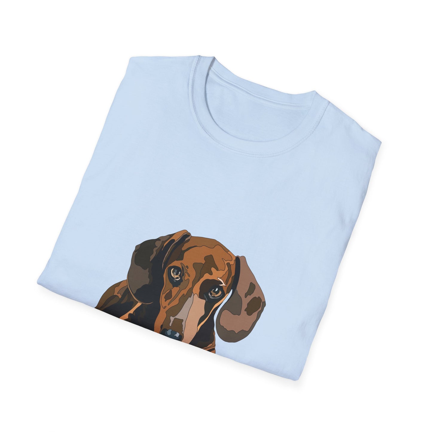 Dachshund (body) - Unisex Softstyle T-Shirt