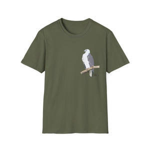 White-bellied Sea Eagle - Small design - Unisex Softstyle T-Shirt Printify