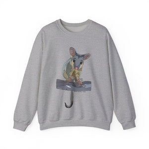 Common Brushtail Possum Sweatshirt | Unisex Heavy Blend™ Crewneck Printify