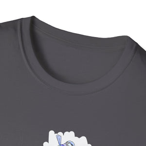 A trio of  Fairy-wrens (spendid, superb and lovely) - Small design - Unisex Softstyle T-Shirt Printify